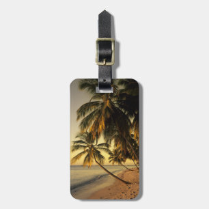Beach at sunset, Trinidad Luggage Tag