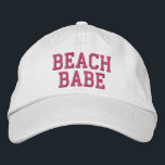 beach babe hat pink<br><div class="desc">beach babe hat pink</div>