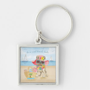 Beach Babe Keychain