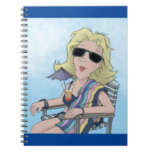 Beach Babe Notebook