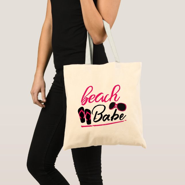 beach babe tote bag (Front (Product))