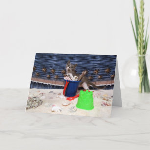 Beach Baby Bob Greeting Card