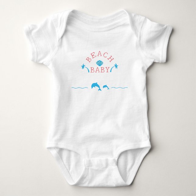 Beach Baby Bodysuit (Front)