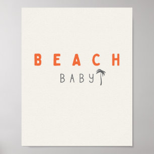 beach baby. Poster & Prints