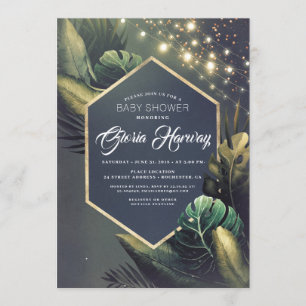 Beach Baby Shower Invitation