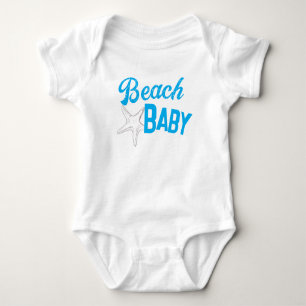 Beach Baby with TCT Starfish Bodysuit