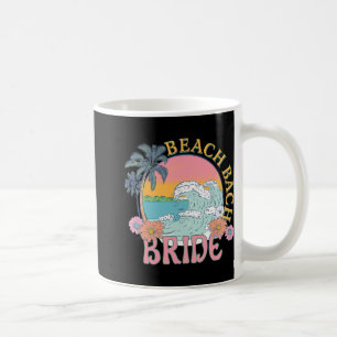 Beach Bach Bride Bridesmaid Retro Summer Bachelore Coffee Mug