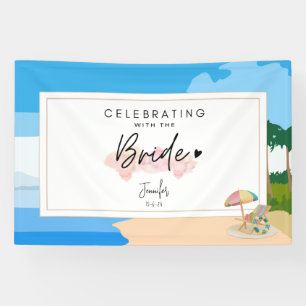 Beach Bachelorette   Hens Party customized  Banner