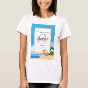 Beach Bachelorette Hens Party customized  T-Shirt