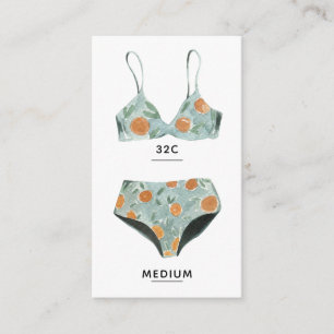 Beach Bachelorette Lingerie Insert Card