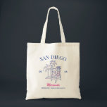 Beach Bachelorette Party Bridesmaid Gift Custom Tote Bag<br><div class="desc">Make a splash at your upcoming bachelorette party with this stunning beach bachelorette party personalized merchandise. Whether you're celebrating a bach trip, a girls' vacation, or a best friends' holiday, this custom beach bachelorette party merchandise is the perfect addition to your unforgettable getaway. Add a personal touch to your bachelorette...</div>