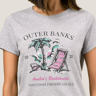 Beach Bachelorette Party Destination Wedding T-Shirt