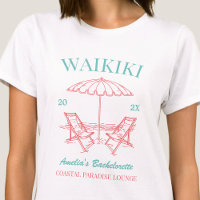 Beach Bachelorette Party Girls Weekend Personalize