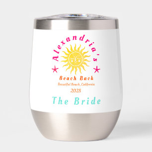Beach Bachelorette Party Personnalisée Mariée