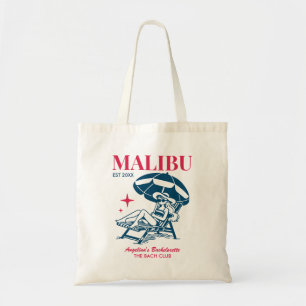 Beach Bachelorette Party Summer Girls Trip Malibu Tote Bag