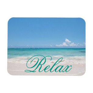 Beach Backgroud Magnet