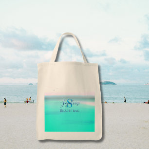 Beach bag with personalizable name