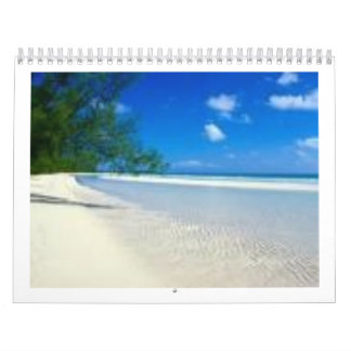 beach, Bahamas Calendar
