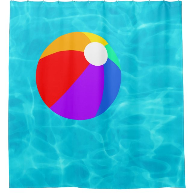 Beach Ball in Pool. (Front)