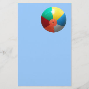 Beach Ball in the Sky Stationery