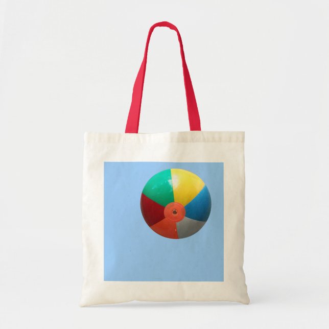 Beach Ball in the Sky Tote Bag (Front)