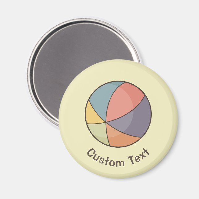 Beach Ball Magnet (Front/Back)