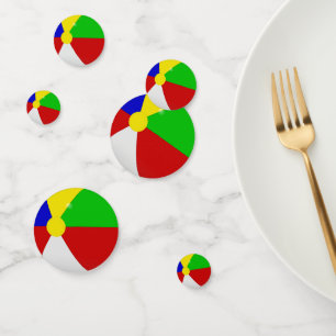 Beach Ball Pool Party  Table Confetti