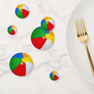 Beach Ball Summer Fun Pool Party Birthday Event Confetti