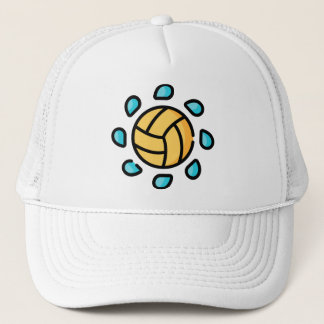 Beach ball trucker hat