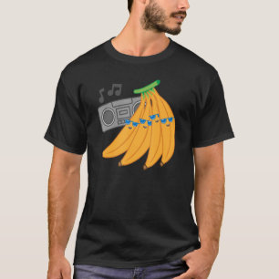 Beach Banana Fruit Summer Vacation Banana Meme T-Shirt