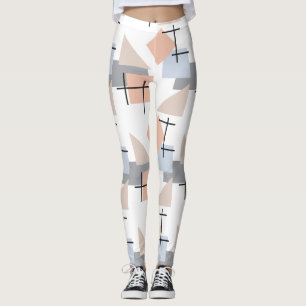 Beach Bauhaus  Leggings