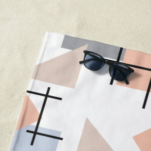 Beach Bauhaus Towel
