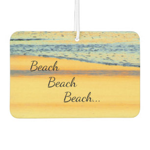 "Beach, beach, beach..." sunset Air Freshener