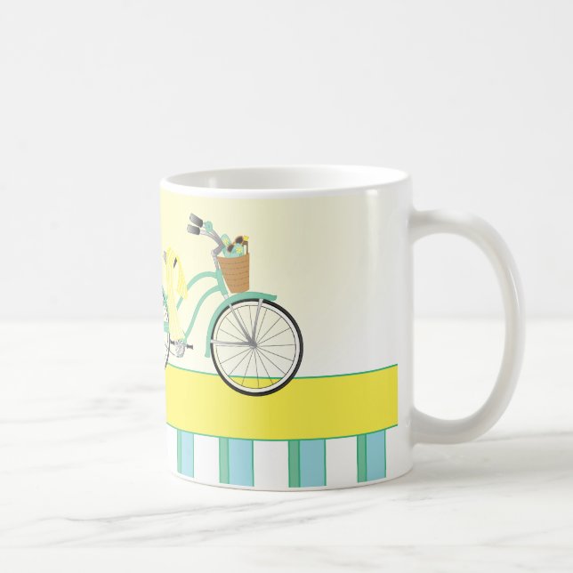 Beach Bicycle Coffee Mug (Right)