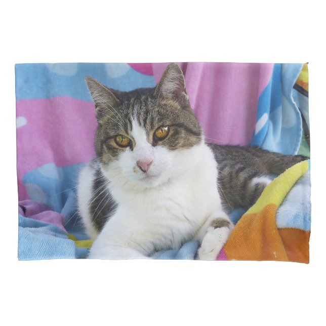 Beach Blanket Cutie  Pillowcase (Front)