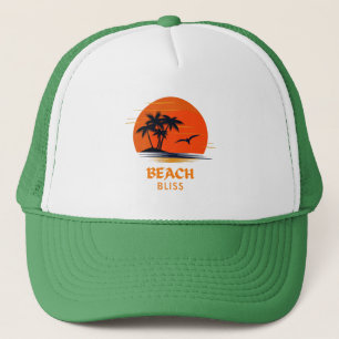 Beach Bliss: Soaring Sun Trucker Hat