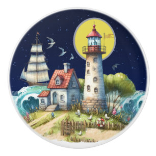 Beach Blvd. Beach  Ceramic Knobs