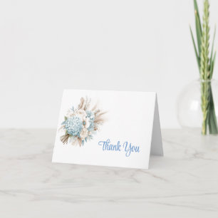 Beach Boho Thank You Note Card