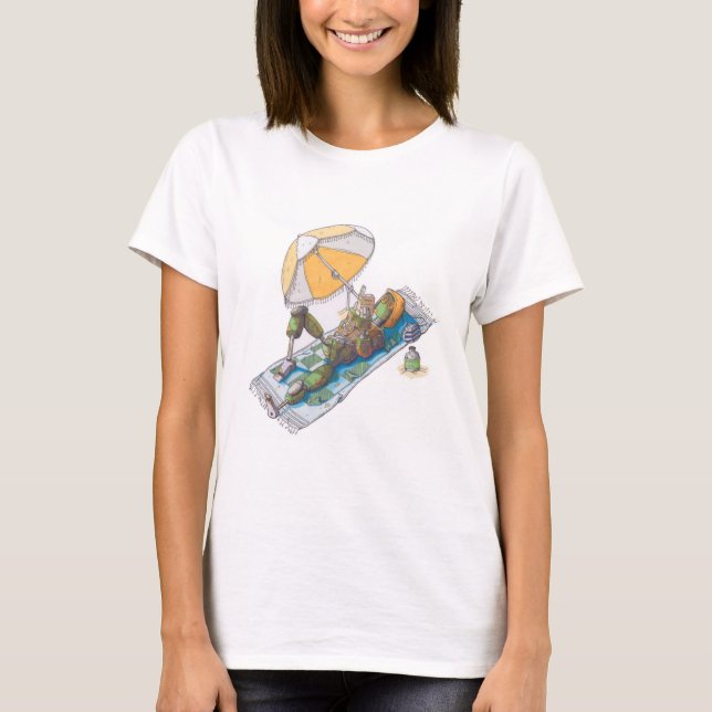 Beach Bot T-Shirt (Front)