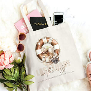 Beach Bridal Shower Personalized Tote Bag