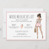 Beach Bride Bachelorette Party Weekend Itinerary