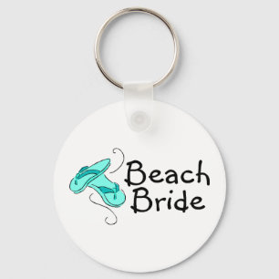 Beach Bride (Flip Flops) Keychain