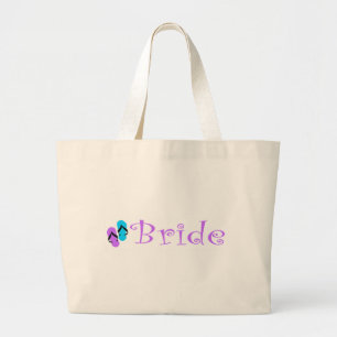 Beach Bride Tote Bag