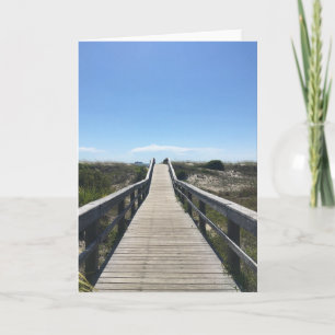 Beach Bridge Card