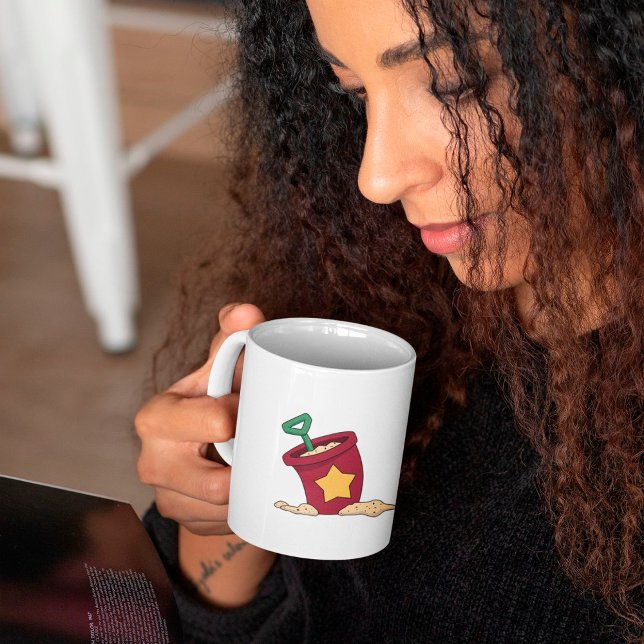 Beach Bucket And Shovel Coffee Mug (Creator Uploaded)