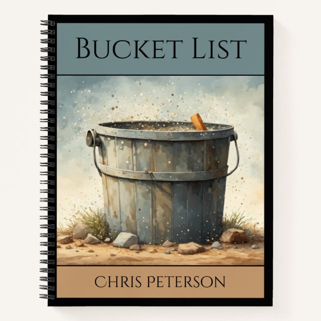 Beach Bucket List Notebook (Front)