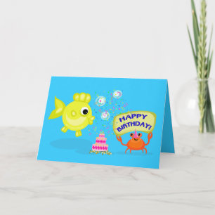 Beach Buddies 2 Birthday Card