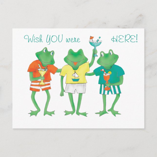 Beach Buddies Postcard (Front)