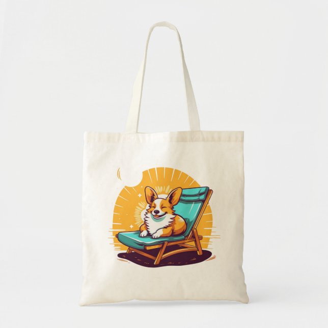 Beach Buddies: Snooze With A View Tote Bag (Front)