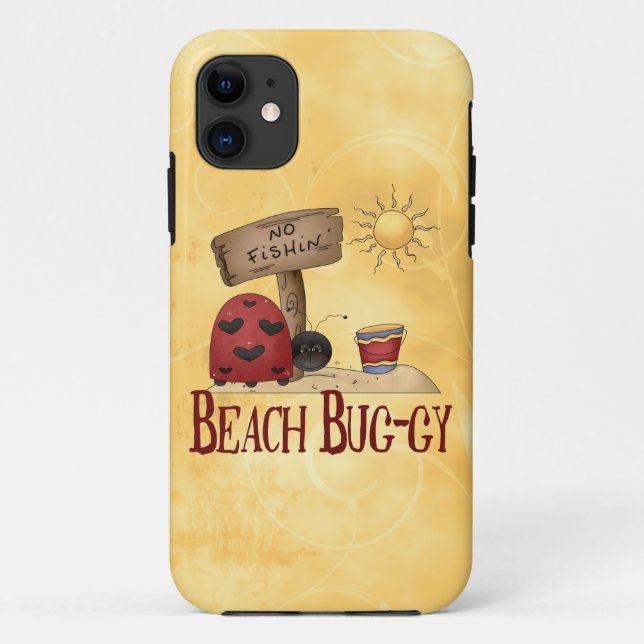 Beach Bug-gy Case-Mate iPhone Case (Back)